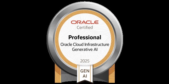 Oracle Cloud Infrastructure Generative AI Professional icon